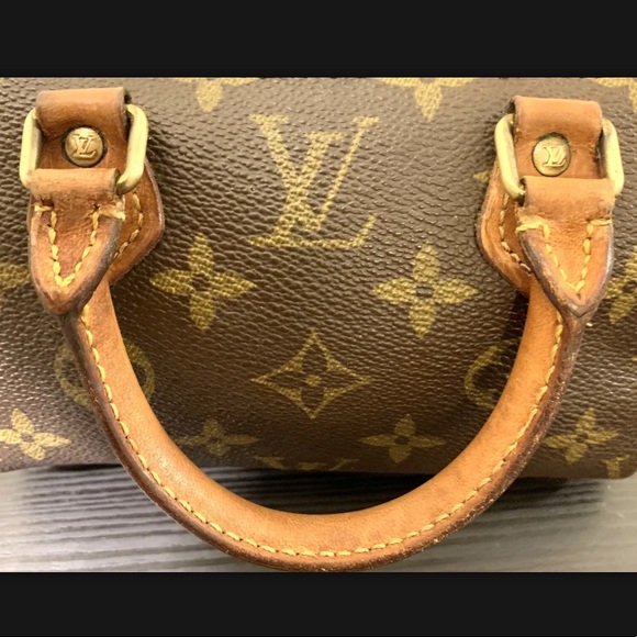 Auth Louis Vuitton Vintage Mini Speedy HL Handbag - Picture 10 of 14